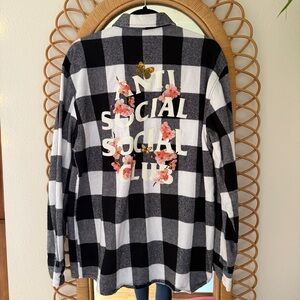 Anti Social Social Club ‘Kkoch’ Flannel, size M